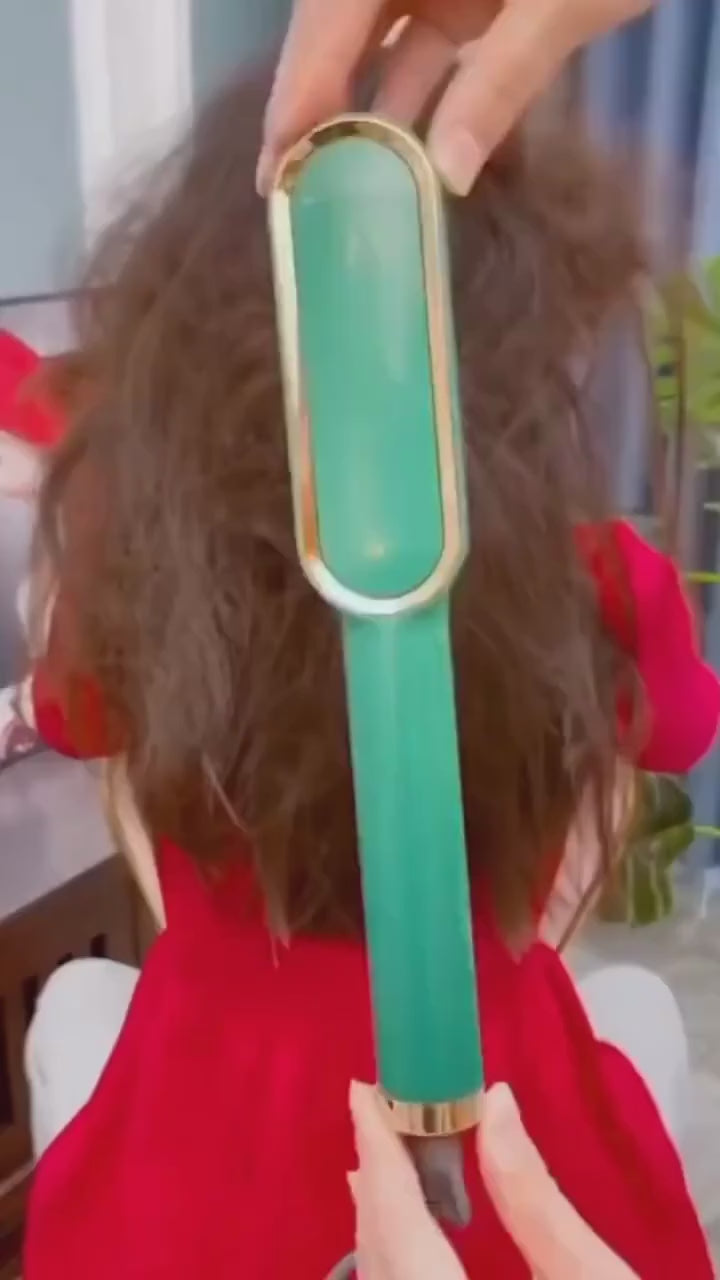 Plancha cepillo alisador 2 en 1